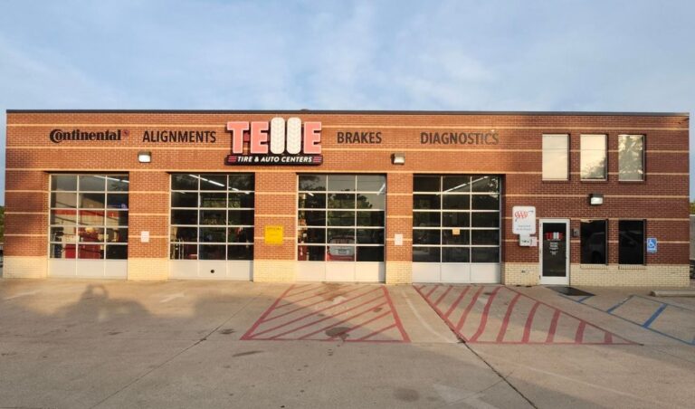The exterior of the Telle Tire & Auto Centers location in Jefferson City, MO.