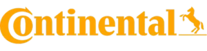 Yellow Continental tire logo